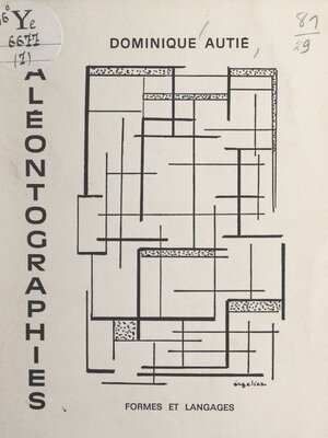cover image of Paléontographies, 1967-1973